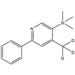 Pyridine, 4-(methyl-d3)-2-phenyl-5-(trimethylsilyl)-