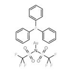 Gold, [1,1,1-trifluoro-N-[(trifluoromethyl)sulfonyl]methanesulfonamidato-κN](triphenylphosphine)-