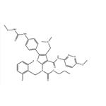 Carbamic acid, N-[(2,6-difluorophenyl)methyl]-N-[4-[(dimethylamino)methyl]-5-[4-[[(methoxyamino)carbonyl]amino]phenyl]-3-[[(6-methoxy-3-pyridazinyl)amino]carbonyl]-2-thienyl]-, propyl ester                                                                                                                                                 
