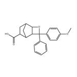 3-Oxatricyclo[4.2.1.02,5]nonane-7-carboxylic acid, 4-(4-methoxyphenyl)-4-phenyl- (9CI)
