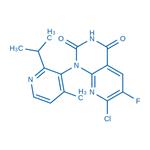 7-Chloro-6-fluoro-1-(2-isopropyl-4-methylpyridin-3-yl)pyrido[2,3-d]pyrimidine-2,4(1H,3H)-dione