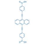 4, 4'-(Anthracene-9, 10-diylbis(ethyne-2, 1-diyl))dibenzoic acid