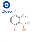 2-Borono-3-bromo-6-fluoroanisole