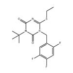 1,3,5-Triazine-2,4(1H,3H)-dione, 3-(1,1-dimethylethyl)-6-(ethylthio)-1-[(2,4,5-trifluorophenyl)methyl]-