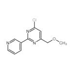 4-chloro-6-(methoxymethyl)-2-(3-pyridyl)pyrimidine