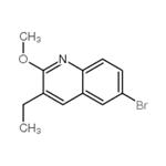 6-Bromo-3-ethyl-2-methoxy-quinoline