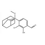 Benzaldehyde, 3-chloro-2-hydroxy-4-(methoxytricyclo[3.3.1.13,7]dec-2-ylidenemethyl)-