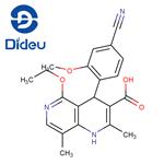 4-(4-cyano-2-methoxyphenyl)-5-ethoxy-2,8-dimethyl-1,4-dihydro-1,6-naphthyridine-3-carboxylic acid