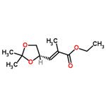 ethyl (E)(S)-3-(2,2-dimethyl[1,3]dioxolane-4-yl)-2-methylacrylate