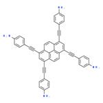 [4,4',4'',4'''-[Pyrene-1,3,6,8-tetrayltetrakis(ethyne-2,1-diyl)]tetraaniline]