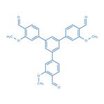 5'-(4-Formyl-3-methoxyphenyl)-3,3''-dimethoxy-[1,1':3',1''-terphenyl]-4,4''-dicarbaldehyde