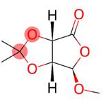 (3aS,6R,6aR)-Dihydro-6-methoxy-2,2-dimethylfuro[3,4-d]-1,3-dioxol-4(3aH)-one