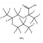 Propanoic acid,2,3,3,3-tetrafluoro-2-[1,1,2,3,3,3-hexafluoro-2-(1,1,2,2,3,3,3-heptafluoropropoxy)propoxy]-,ammonium salt (1:1)