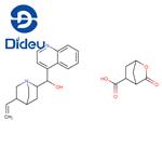 (1R)-quinolin-4-yl((2S,4S,5R)-5-vinylquinuclidin-2-yl)methanol (1R,4R,5R)-3-oxo-2-oxabicyclo[2.2.1]heptane-5-carboxylate