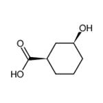 Cyclohexanecarboxylic acid, 3-hydroxy-, (1R,3S)-