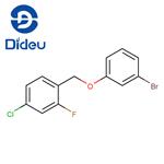 Benzene, 1-[(3-bromophenoxy)methyl]-4-chloro-2-fluoro-