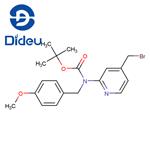 (4-Bromomethyl-pyridin-2-yl)-(4-methoxy-benzyl)-carbamic acid tert-butyl ester
