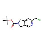 tert-Butyl 6-(chloromethyl)-1H-pyrrolo[3,4-c]pyridine-2(3H)-carboxylate