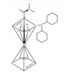 Ferrocene, 1-(dicyclohexylphosphino)-2-[1-(dimethylamino)ethyl]-, [S-(R*,S*)]- (9CI)