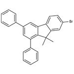 9H-Fluorene, 7-bromo-9,9-dimethyl-1,3-diphenyl-
