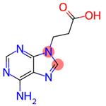 6-Amino-9H-purine-9-propanoic acid