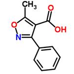 5-Methyl-3-phenyl-1,2-oxazole-4-carboxylic acid