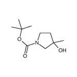 tert-butyl 3-hydroxy-3-methyl-pyrrolidine-1-carboxylate