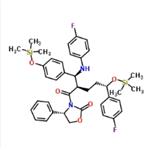3-[(2R,5S)-5-(4-Fluorophenyl)-2-[(S)-[(4-fluorophenyl(aMino)]][4-[triMethylsilyl]-oxy]phenyl]Methyl]-1-oxo-5-[(triMethylsily)-oxy]pentyl]-4-phenyl-(4S)-2-oxazolidinone