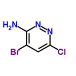 3-Amino-4-bromo-6-chloropyridazine