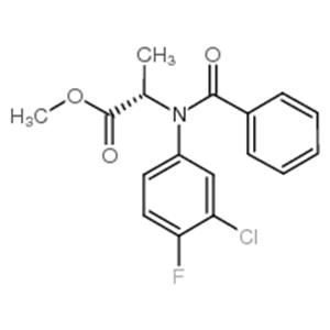 methyl N-benzoyl-N-(3-chloro-4-fluorophenyl)-DL-alaninate