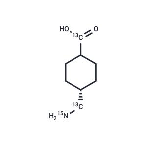 Tranexamic Acid-13C2-15N