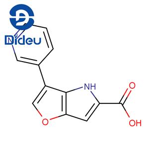 3-(pyridin-3-yl)-4H-furo[3,2-b]pyrrole-5-carboxylic acid