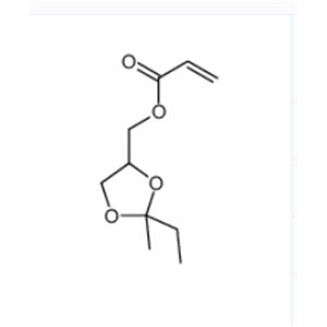 (2-ethyl-2-methyl-1,3-dioxolan-4-yl)methyl prop-2-enoate