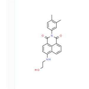 2-(3,4-Dimethylphenyl)-6-[(2-hydroxyethyl)amino]-1H-benzo[de]isoquinoline-1,3(2H)-dione