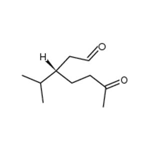 (3S)-3-isopropyl-6-oxoheptanal