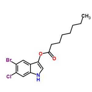5-Bromo-6-chloro-1H-indol-3-yl octanoate