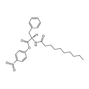 4-nitrophenyl decanoyl-L-phenylalaninate