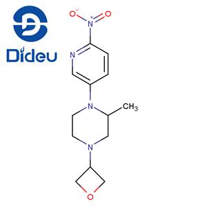 (S)-2-methyl-1-(6-nitropyridin-3-yl)-4-(oxetan-3-yl)piperazine