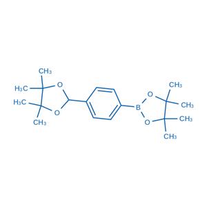 4,4,5,5-Tetramethyl-2-[4-(4,4,5,5-tetramethyl-1,3-dioxolan-2-yl)phenyl]-1,3,2-dioxaborolane