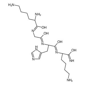 (2S)-2,6-diamino-N-[2-[[(2S)-1-[[(2S)-1,6-diamino-1-oxohexan-2-yl]amino]-3-(1H-imidazol-5-yl)-1-oxopropan-2-yl]amino]-2-oxoethyl]hexanamide