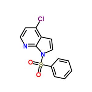 1H-Pyrrolo[2,3-b]pyridine, 4-chloro-1-(phenylsulfonyl)-
