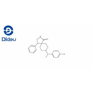 1,3,8-Triazaspiro[4.5]decan-4-one,8-[1-(4-chlorophenyl)ethyl]-1-phenyl-