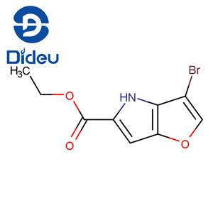 Ethyl 3-broMo-4H-furo[3,2-b]pyrrole-5-carboxylate