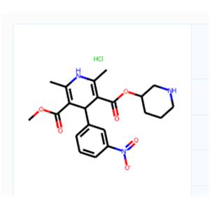 3-Methyl 5-piperidin-3-YL 2,6-dimethyl-4-(3-nitrophenyl)-1,4-dihydropyridine-3,5-dicarboxylate hcl
