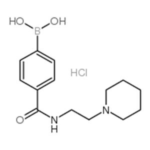 (4-((2-(PIPERIDIN-1-YL)ETHYL)CARBAMOYL)PHENYL)BORONIC ACID HYDROCHLORIDE