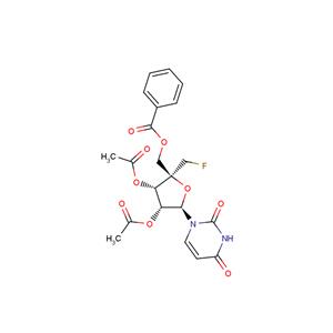5'-O-Benzoyl-2',3'-di-O-acetyl-4'-C-fluoromethyluridine