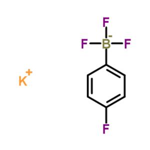Potassium trifluoro(4-fluorophenyl)borate(1-)