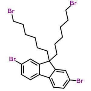 2,7-Dibromo-9,9-bis(6-bromohexyl)-9H-fluorene
