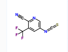 5-isothiocyanato-3-(trifluoromethyl)picolinonitrile