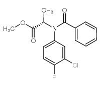 methyl N-benzoyl-N-(3-chloro-4-fluorophenyl)-DL-alaninate